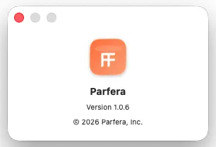 About Parfera version