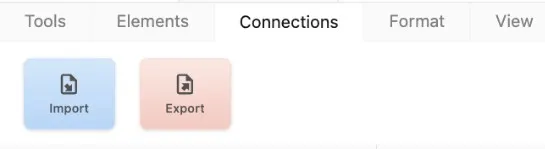 Connections tab