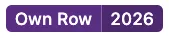 Own Row token