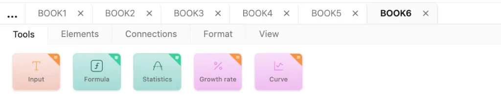 Ribbon with multiple files open